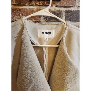 BB Dakota Womens Glenna Mixed Media Moto Jacket